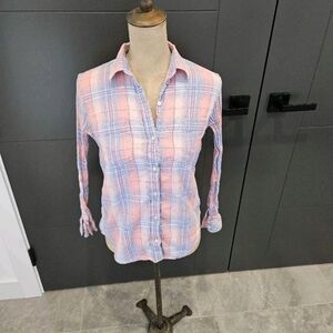 GAP Stampede Western Multicolor Plaid Shirt